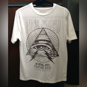 Pink Floyd Cream Vintage All Seeing Eye Graphic Tee Sz XXL (16/18)
